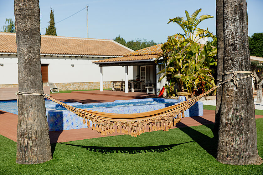Garten in Hotel Boutique Canelobre