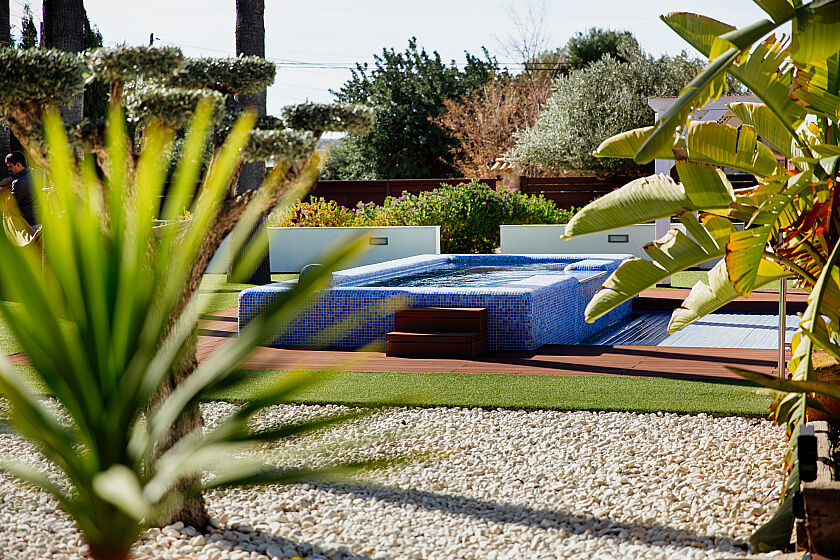 Garten in Hotel Boutique Canelobre