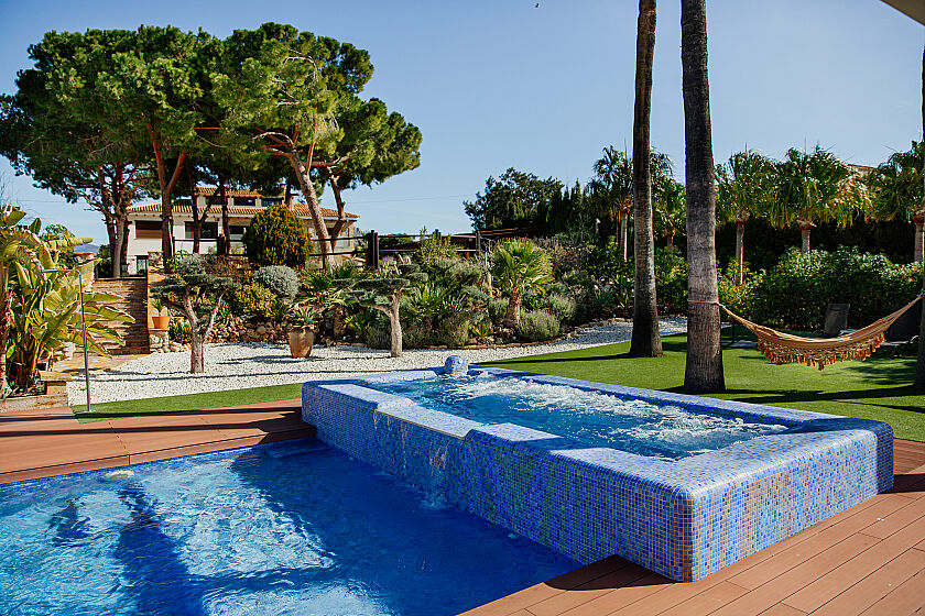 Garten in Hotel Boutique Canelobre