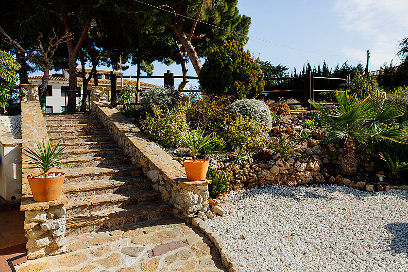 Garten in Hotel Boutique Canelobre