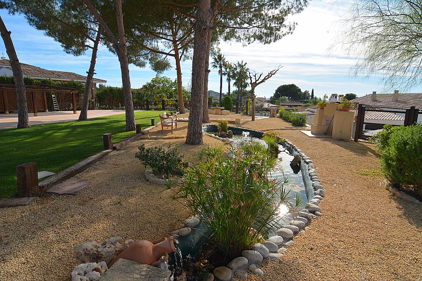 Jardin mediterraneo in Hotel Boutique Canelobre